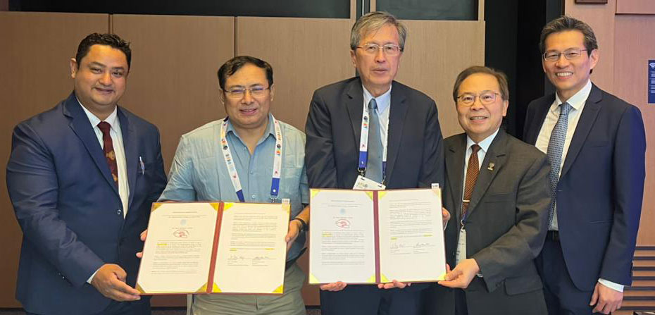 Memorandum of Understanding (MOU) signed by Nepal Ophthalmic Society (NOS) & Ophthalmological Society of Taiwan (TOS) during APAO 2026 Congress, Hong Kong